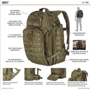 5.1.1 Rush72 Bug Out Backpack.
